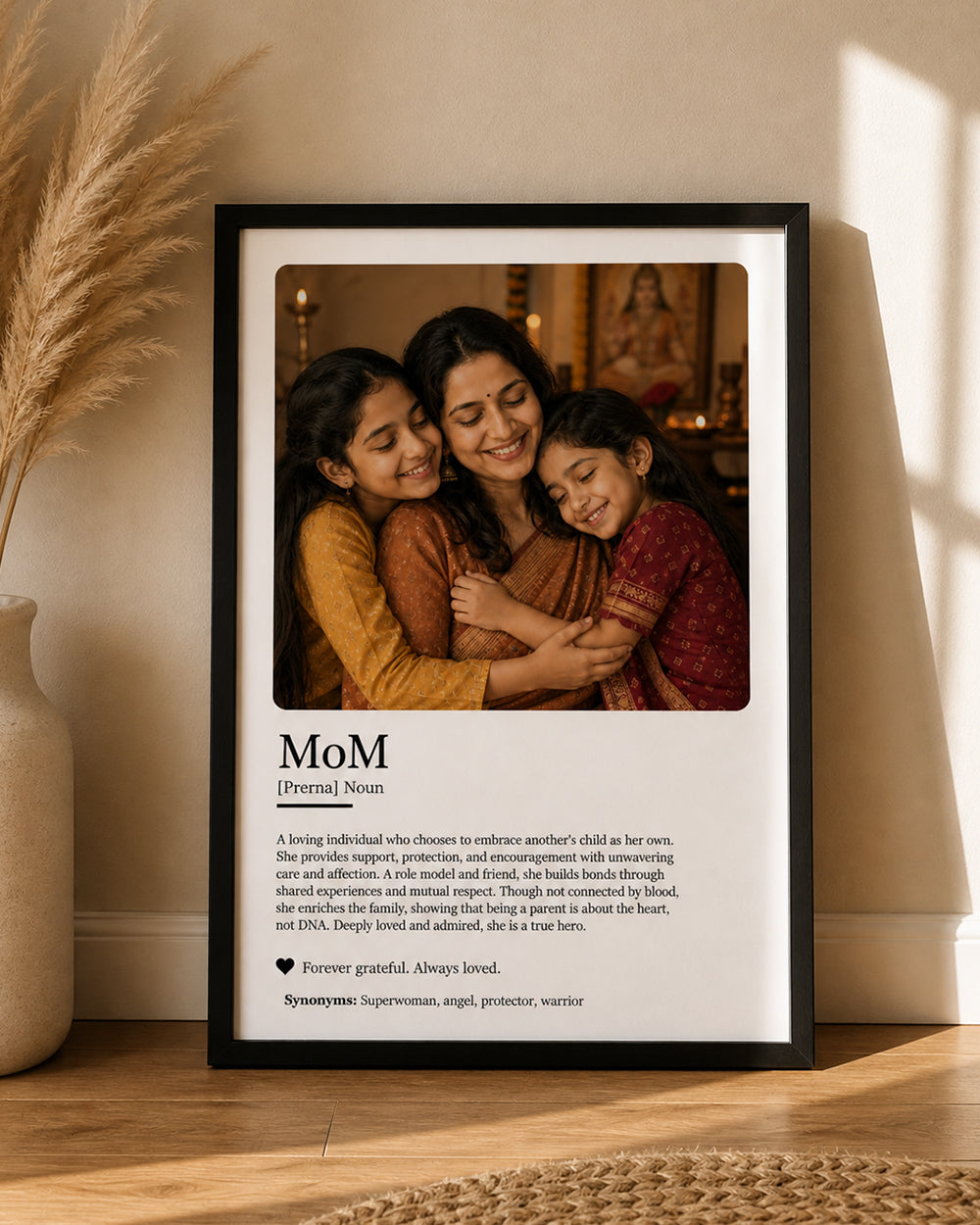 Mom Definition Personalized Frame