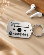 Personalized Spotify Keychain