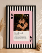 Ace of Heart Best Friend Photo Frame