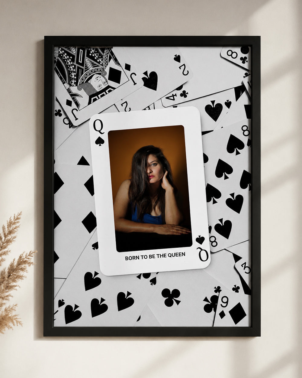 Queen Card Photo Frame