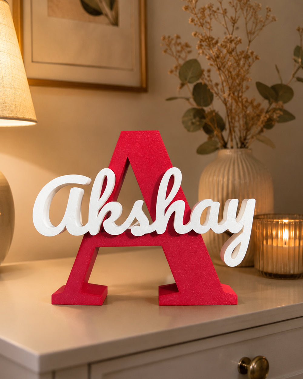 Personalized Alphabet Name Standee