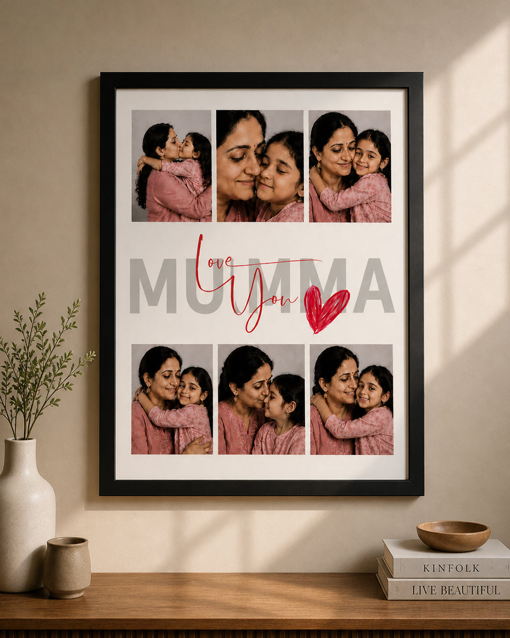 Love You Mumma Personalized  Frame