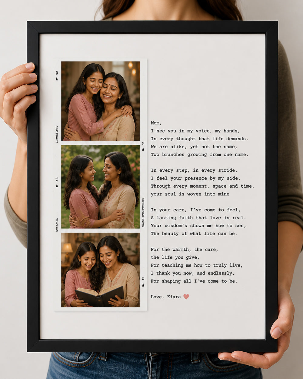Mom Poem Personalized Frame