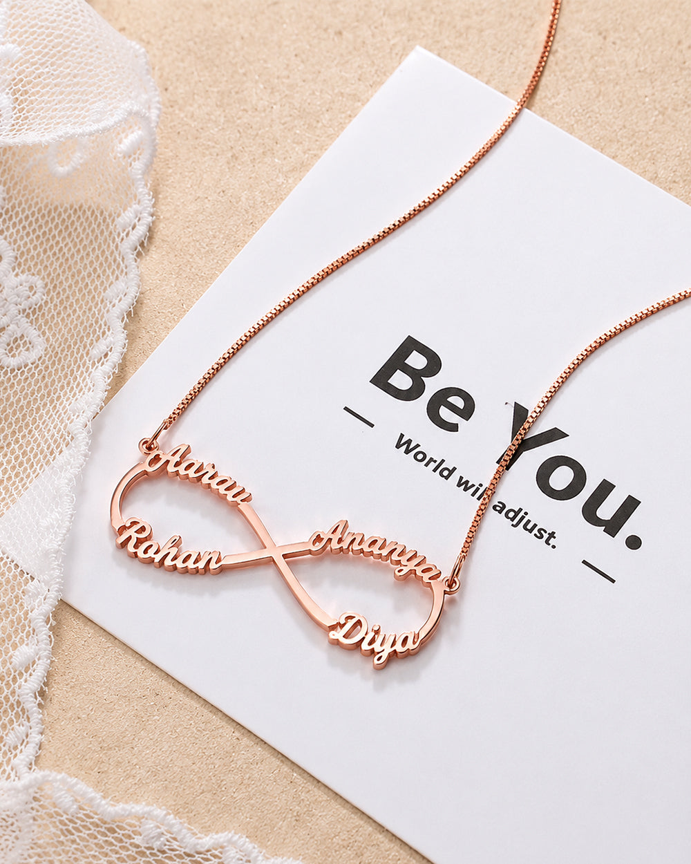 Personalised Infinite Name Necklace