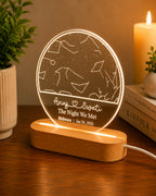 Star Concellation Round Lamp