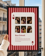 Ace of Heart Best Friend Photo Frame