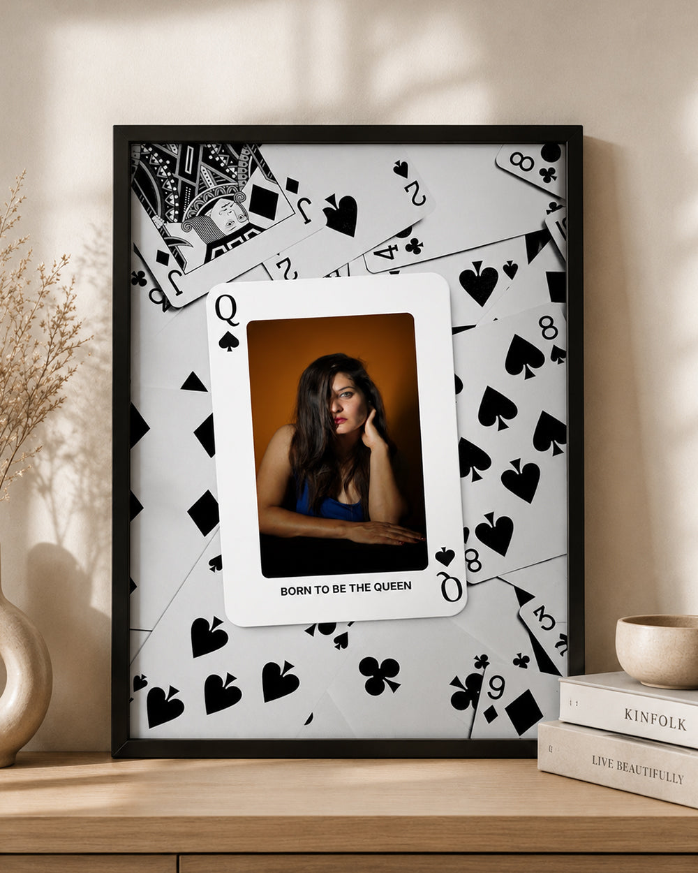 Queen Card Photo Frame