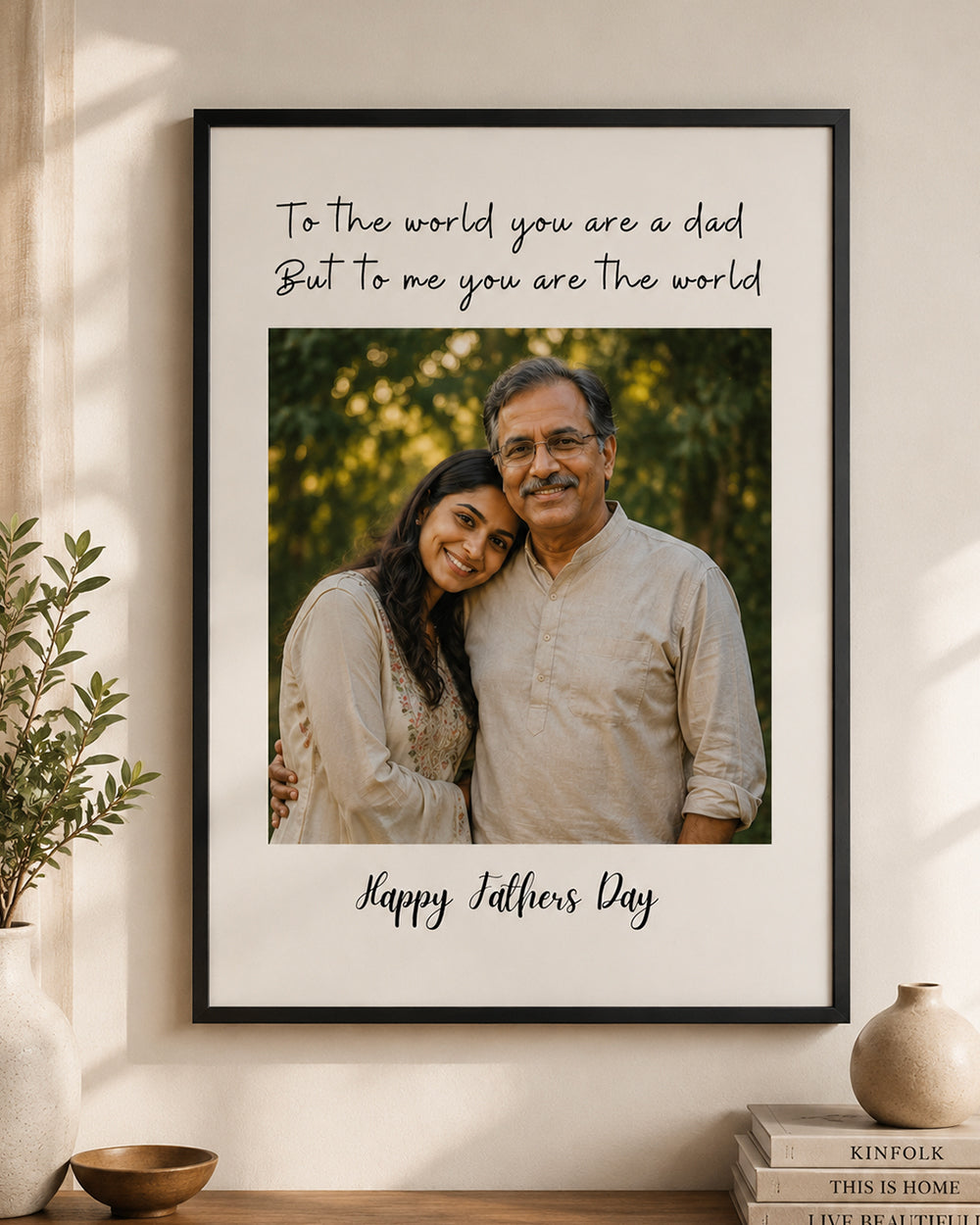 Father's Day Personalized Photo Frame
