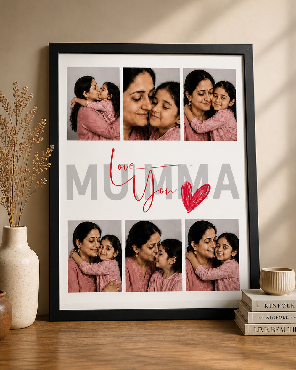 Love You Mumma Personalized  Frame