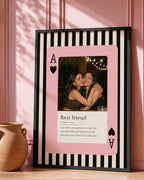 Ace of Heart Best Friend Photo Frame
