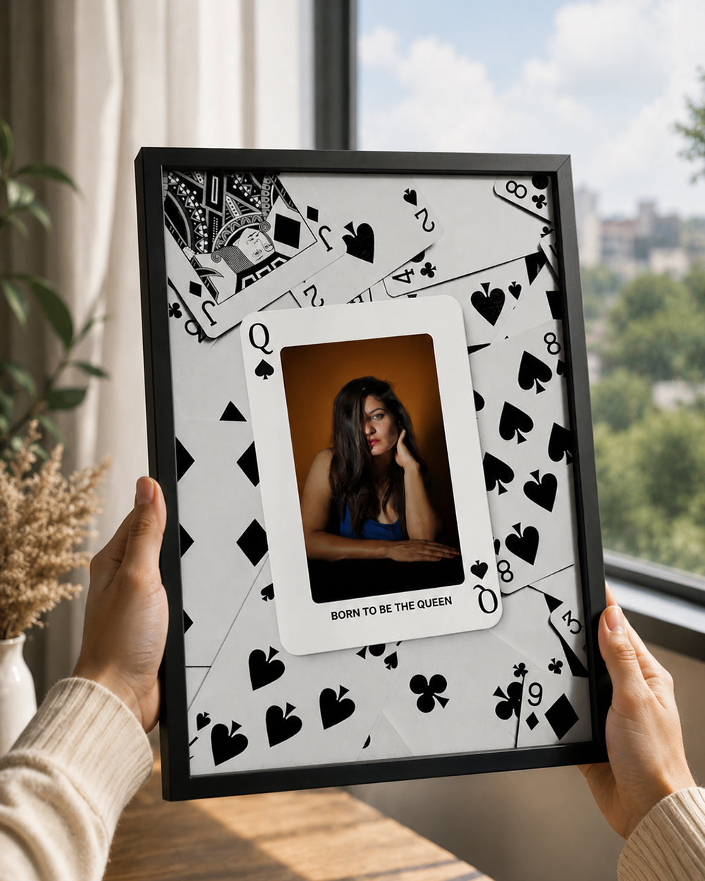 Queen Card Photo Frame