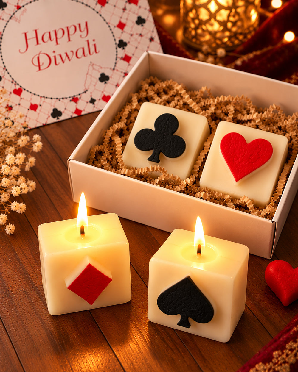 Block Poker Candle