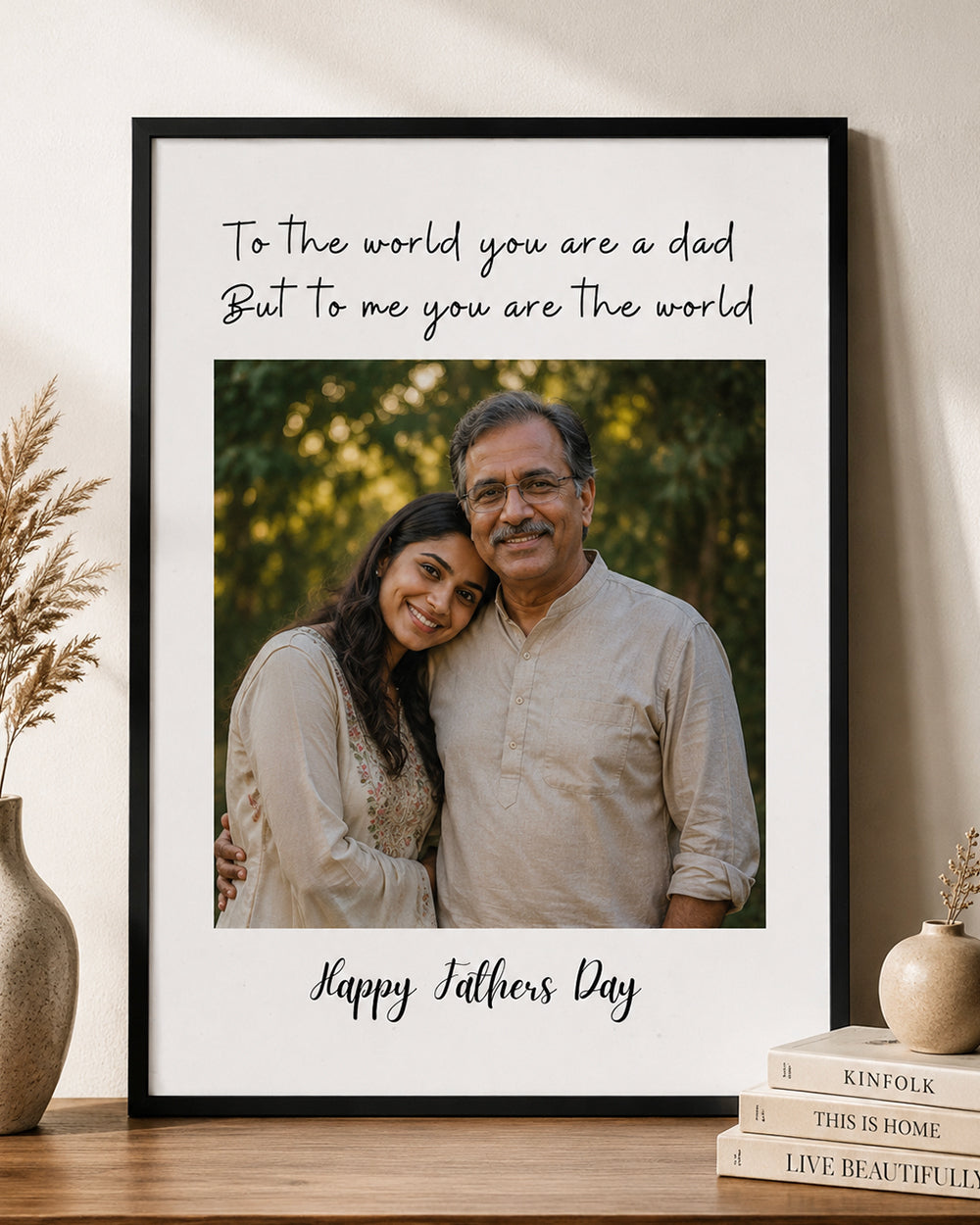 Father's Day Personalized Photo Frame