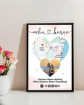 Long Distance Couple Frame