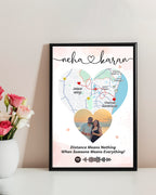 Long Distance Couple Frame