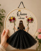 Queen Personalized Hoop