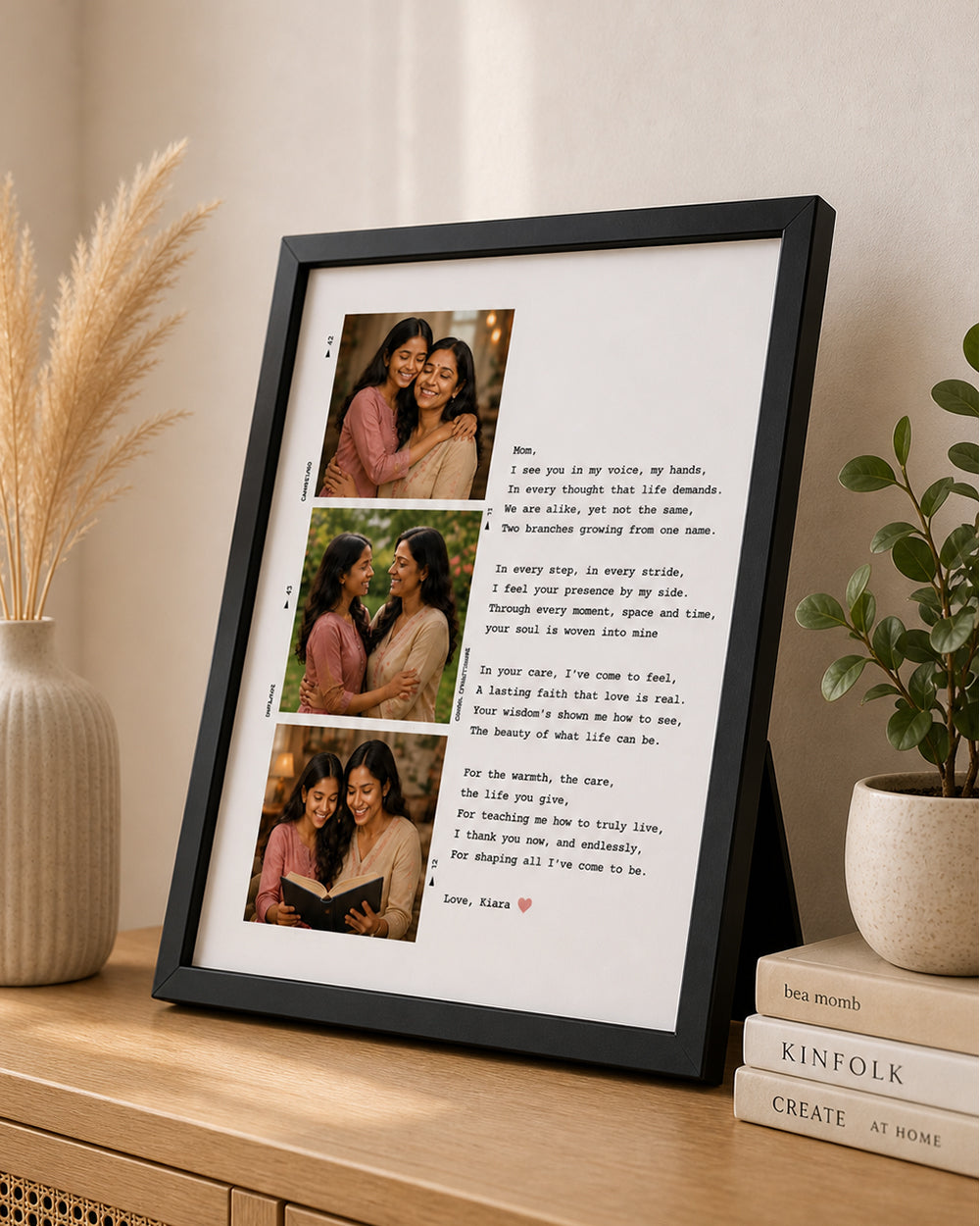 Mom Poem Personalized Frame