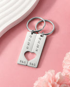 Personalized Couple Spotify Code Keychain