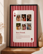 Ace of Heart Best Friend Photo Frame