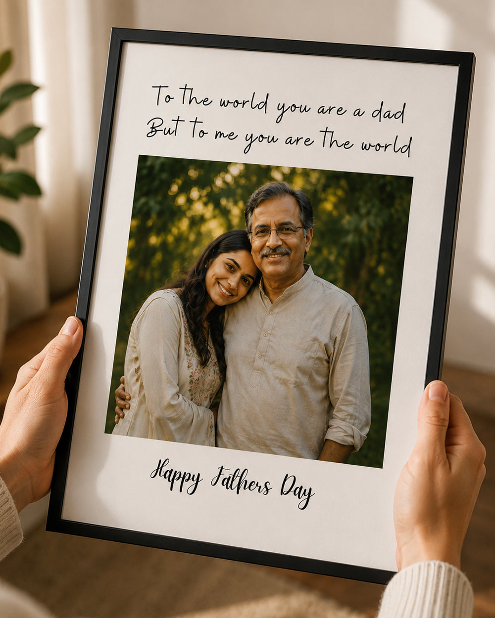 Father's Day Personalized Photo Frame