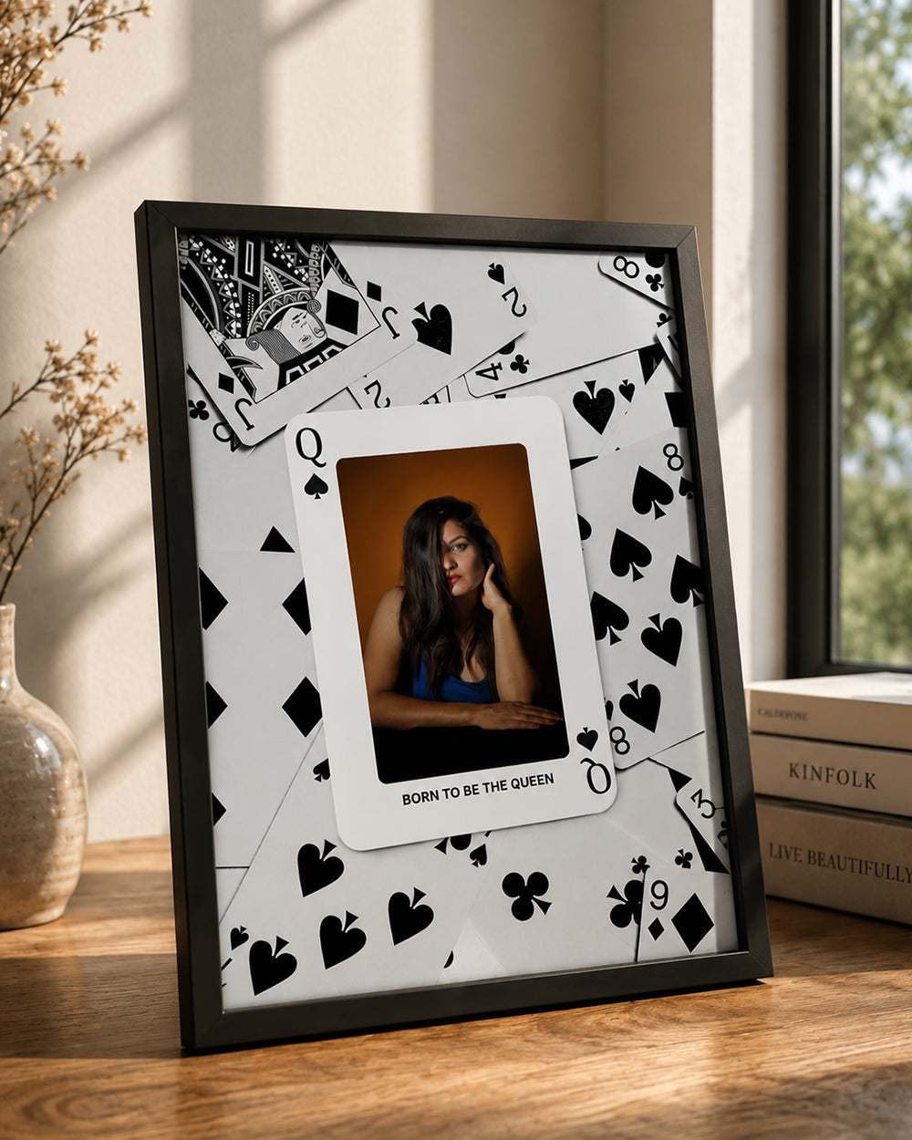 Queen Card Photo Frame