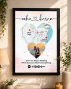 Long Distance Couple Frame