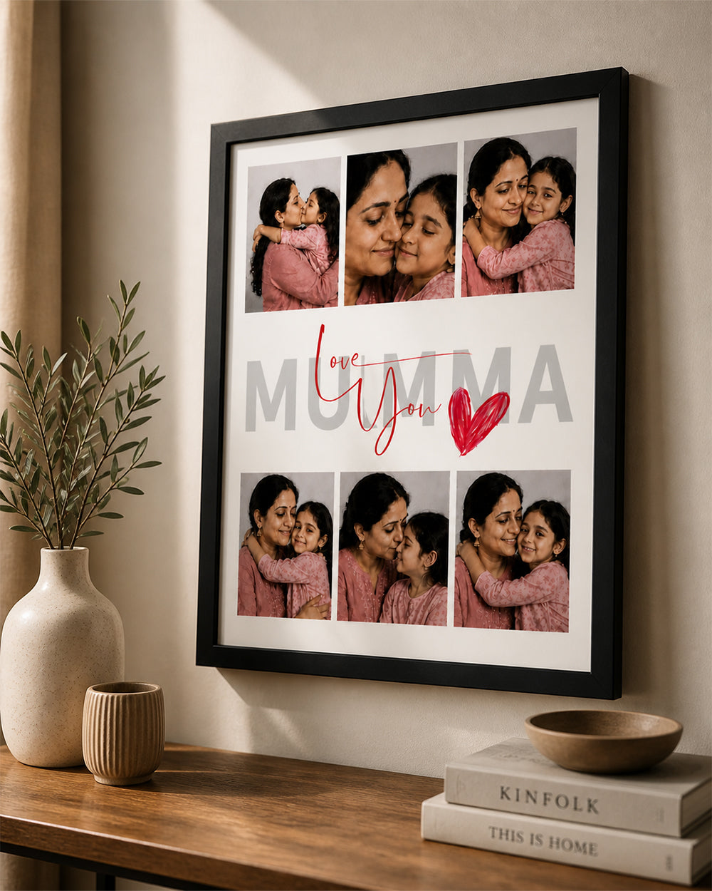 Love You Mumma Personalized  Frame