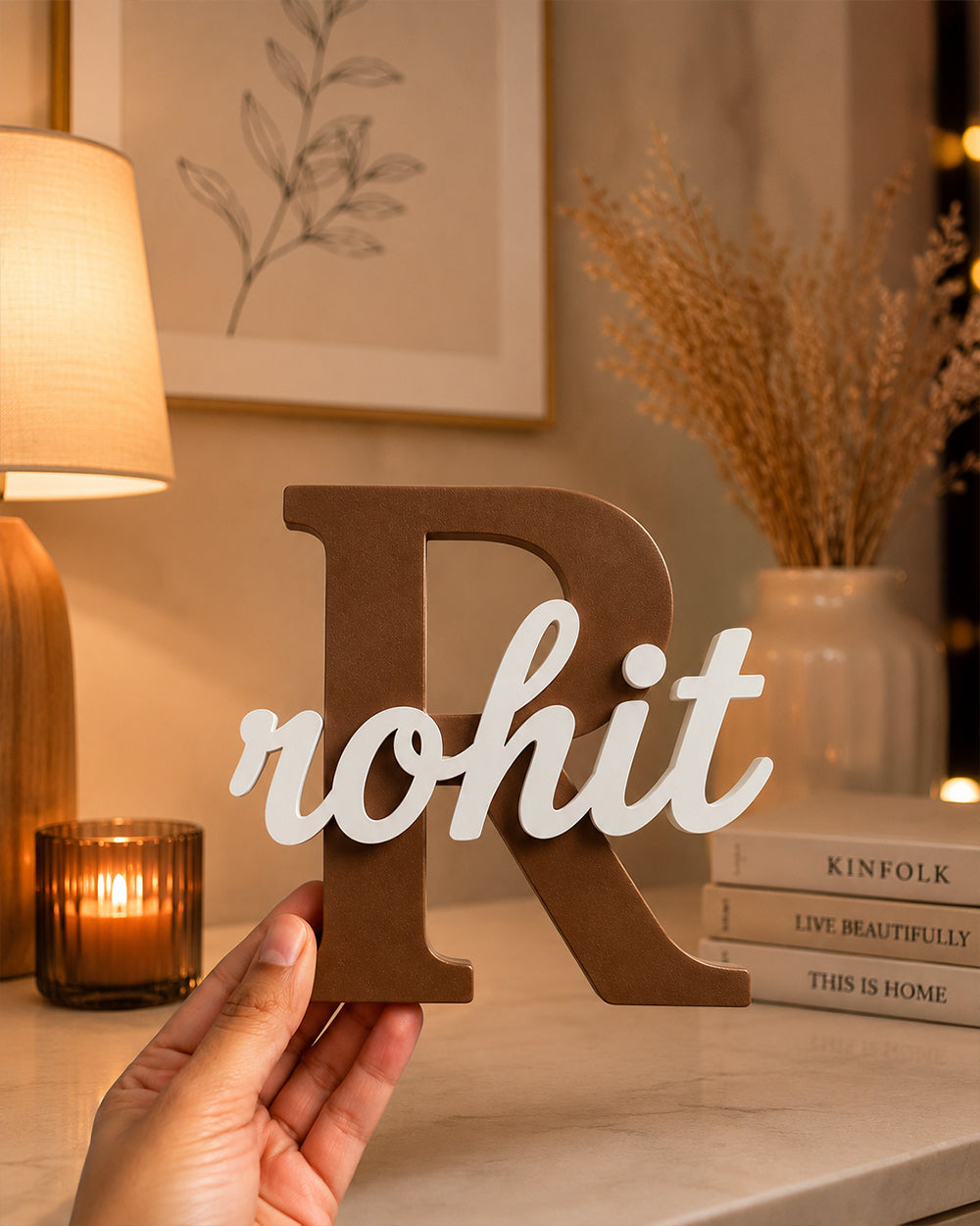Personalized Alphabet Name Standee