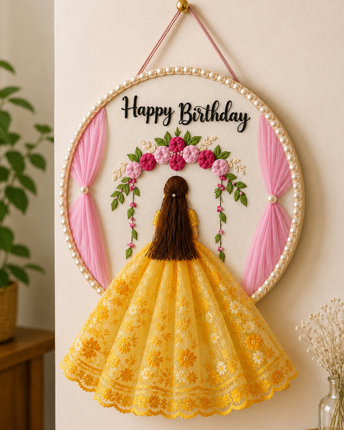 Happy Birthday Hoop