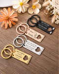 Personalized Couple Keychain