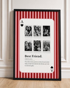Ace of Heart Best Friend Photo Frame