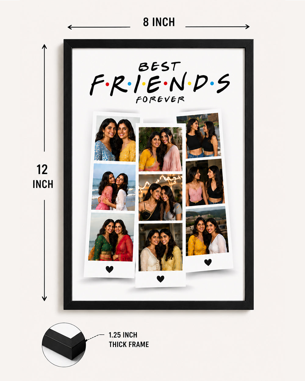 Polaroid Friends Frame