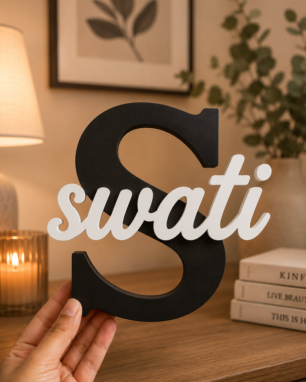 Personalized Alphabet Name Standee