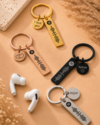 Personalized Spotify  Keychain