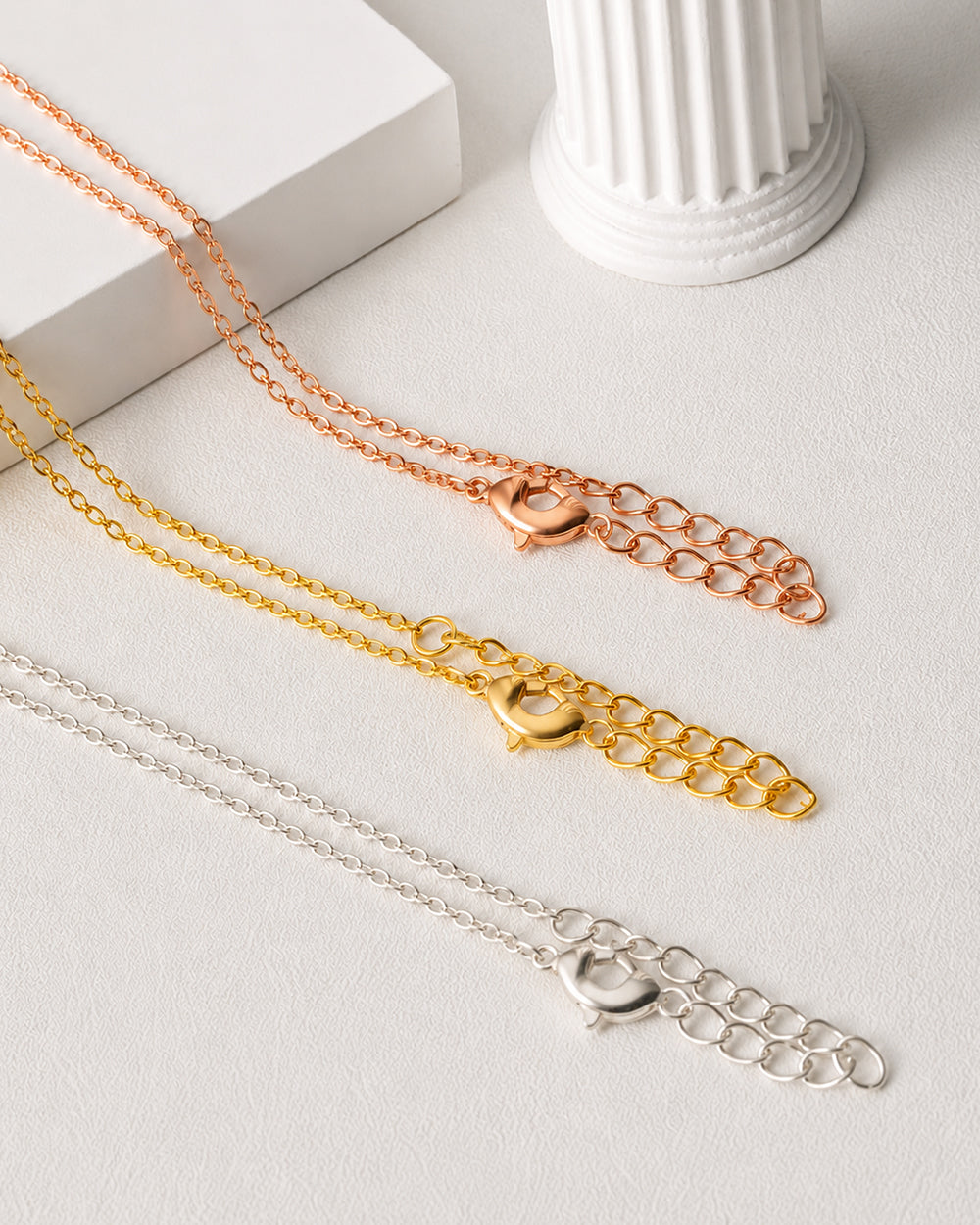 Personalized Circle Link Necklace