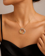 Personalized Circle Link Necklace