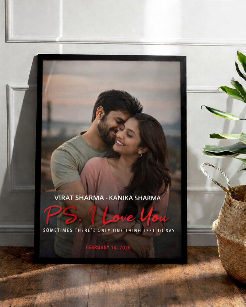 P.S. I love You Couple Frame